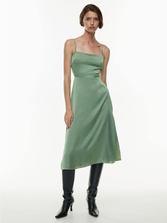 Wilfred Dresses & Skirts - Wilfred Green Slip Midi Dress